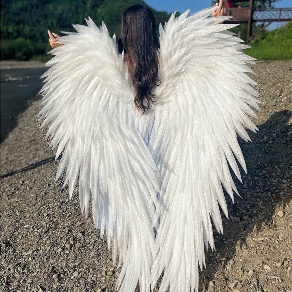 White Angel Wings - image 1